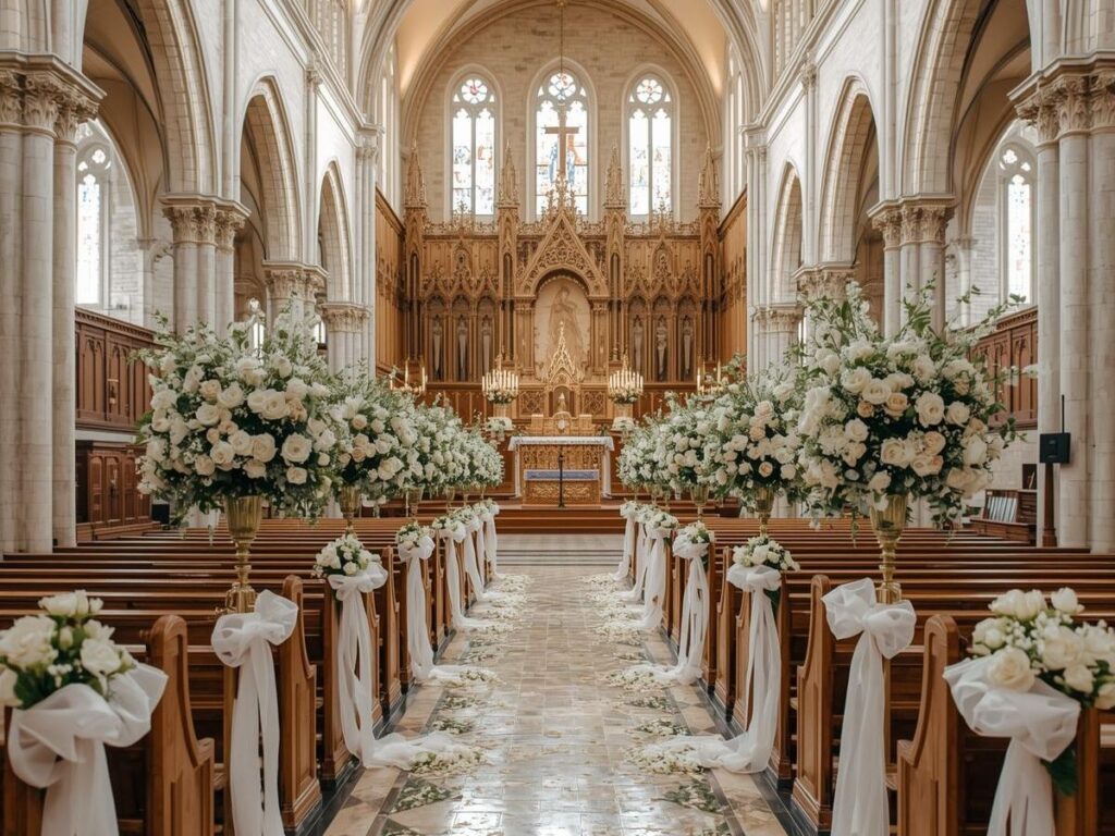 dekoracja-kościoła-ślub
